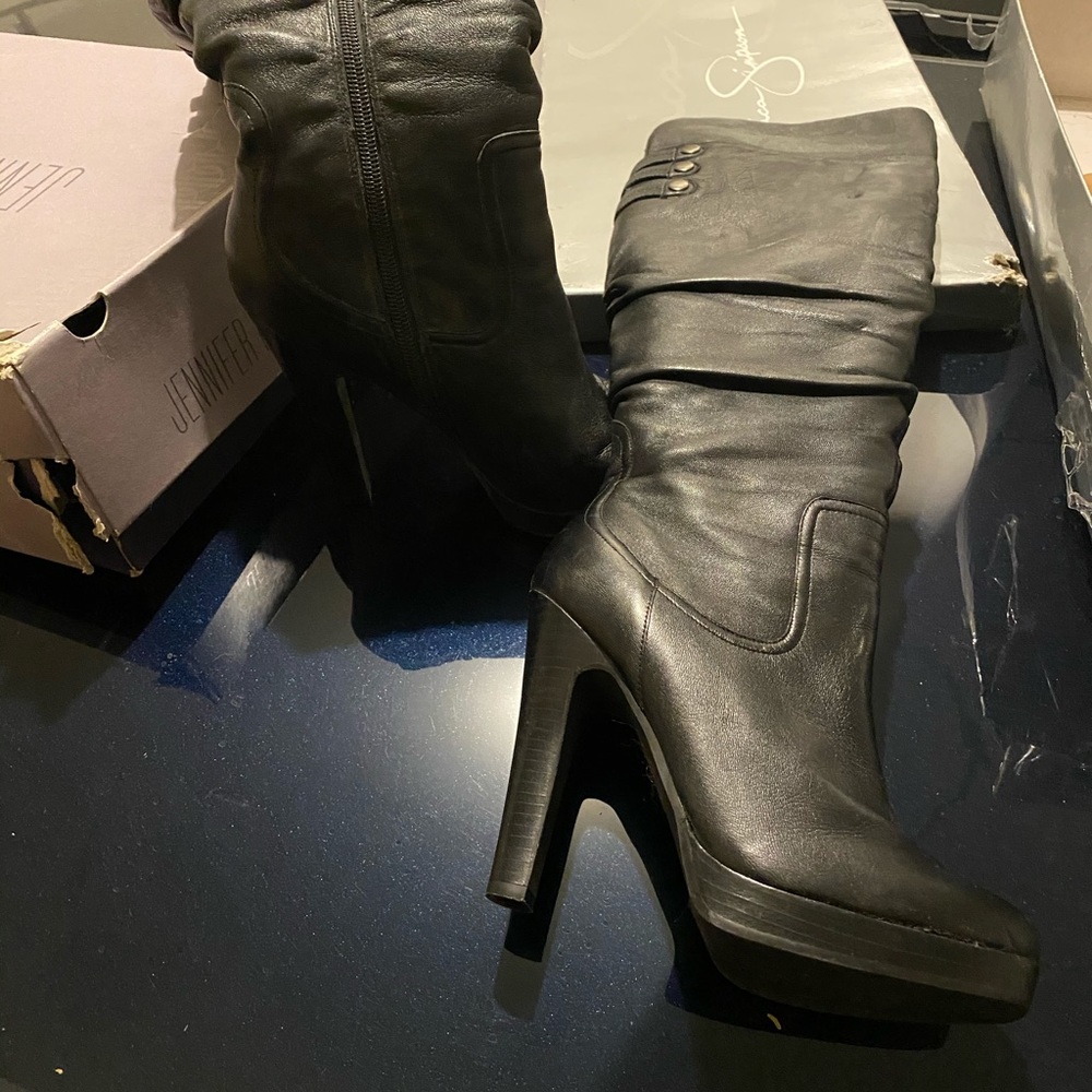 Jessica Simpson Below Knee high heeled boots